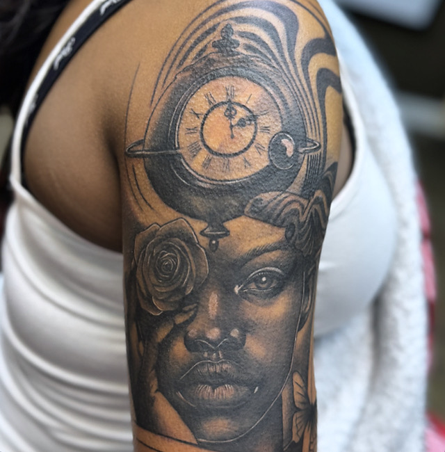 Owl Tattoo by Boneface