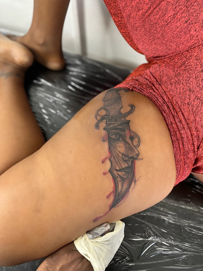 Exodus Hibiscus Floral Sleeve by Dale