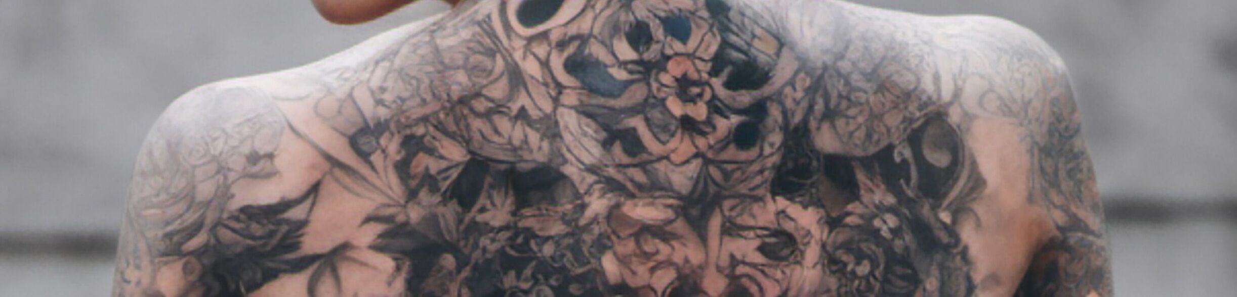 Full back tattoo piece